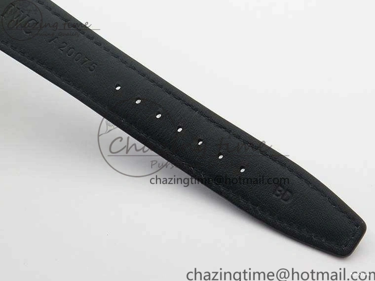 MIROTIME 0524 MoistureWicking Portuguese IW371491 ZF 1:1 Best Edition SS Blue Dial On Leather Strap A79350 (Slim Movement) V 7221